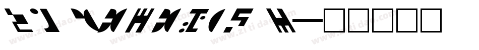 ST Ferengi R字体转换